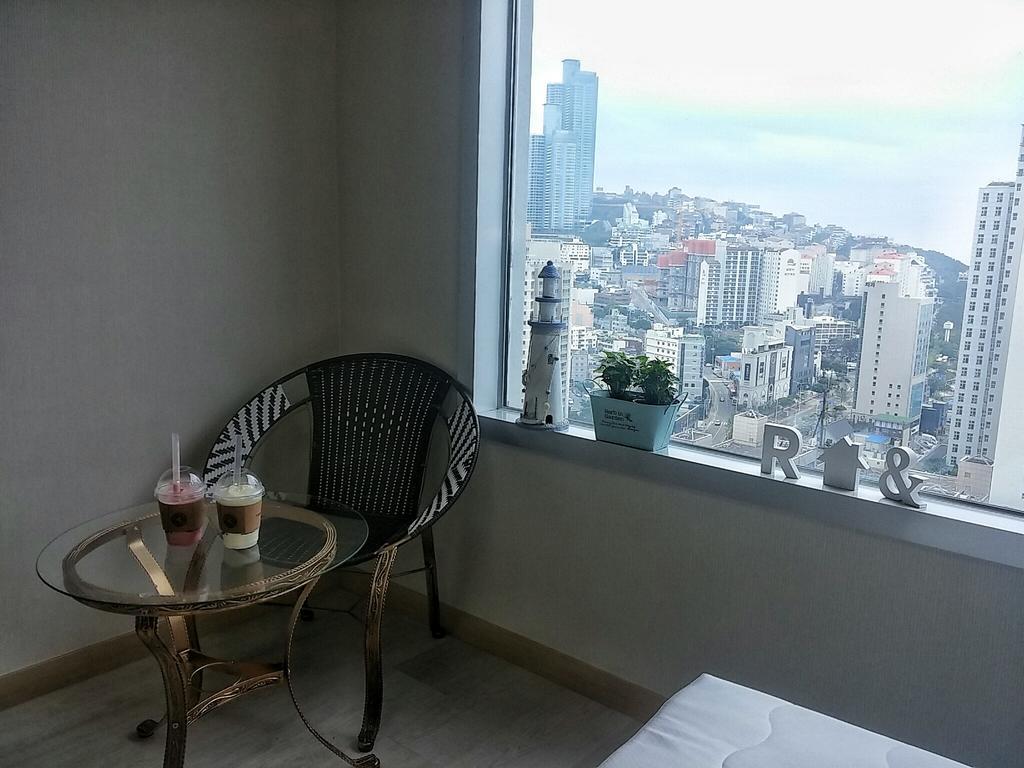 Haeundae City View26F Cozy House ปูซาน ภายนอก รูปภาพ